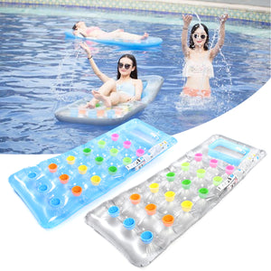 Inflatable Water Pool Floating Bed Holiday Water Sports Surfing Floating Air Cushion Beach Mat