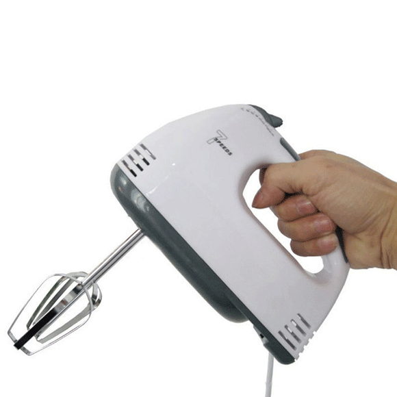 Electric Egg Beater Hand Held 7 Speeds Roasting Appliances Egg Mixer Kitchen Baking Tools