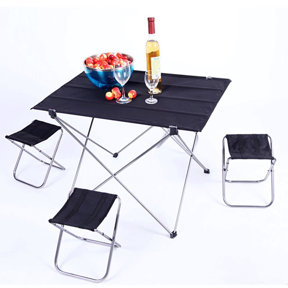 Honana Portable Folding Picnic Barbecue Table Light Weight Foldable Desk Multifunction