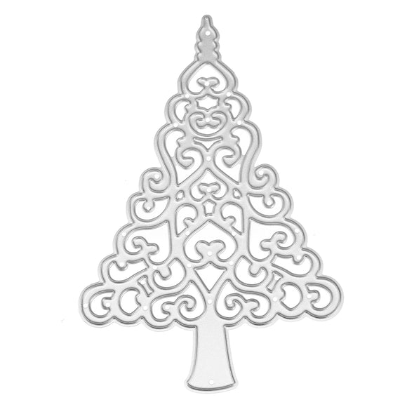 Christmas Tree Metal DIY Cutting Dies Scrapbook Photo Album Paper Card Embossing Craft