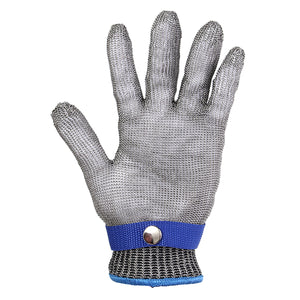 Metal Mesh Butcher Glove Grade 5 Safety Cut Proof Stab Resistant Stainless Steel 23x9.5cm