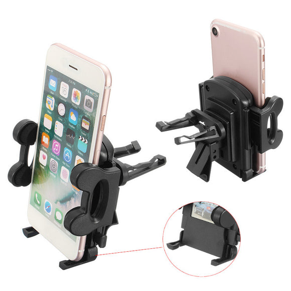 Universal Car Air Vent Holder Durable Phone Bracket Car Outlet Mount for Phone GPS under 6 inches