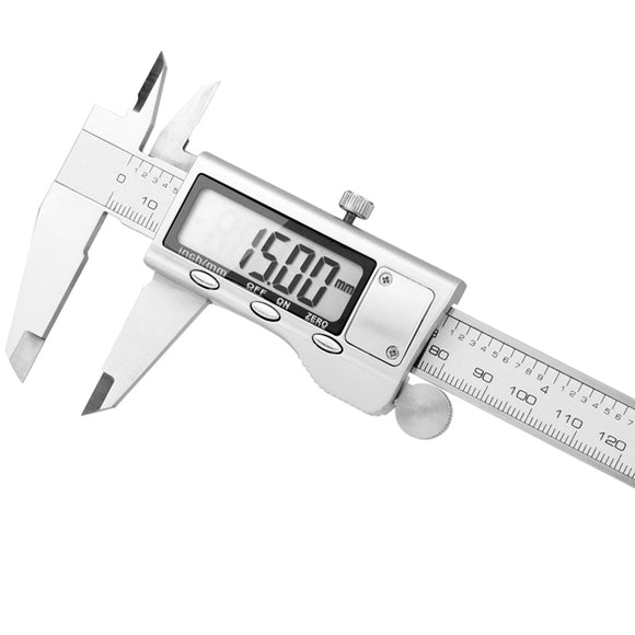 Digital 150mm Stainless Steel Caliper Vernier Gauge Electronic Micrometer Measuring Tool