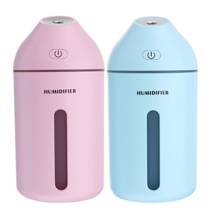 320ml USB Ultrasonic Home Humidifier Air Diffuser Purifier Atomizer