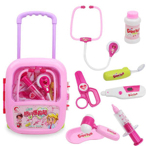 Kids Pretending Doctor's Medical Playing Set Case Education Kit Boys Girls Toy