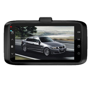 T605 1.5A 5V 3 Inch HD Screen Suction Disc Loop Recording Car DVR