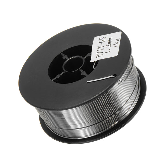 1kg Gasless Flux Cored MIG Soldering Welding Wire No Gas E71T-GS E71T-11 0.045 Inch 1.2mm 2lb