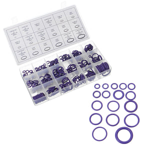 270pcs 18 Sizes Rubber Ring Hydraulic Nitrile Seals Purple Rubber O Ring Assortment Kit