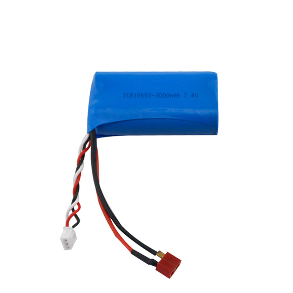 JJRC 7.4V 3000mAh 15C 2S Lipo Battery T Plug XH3P for Q46 1/12 2.4G 4WD Rc Car