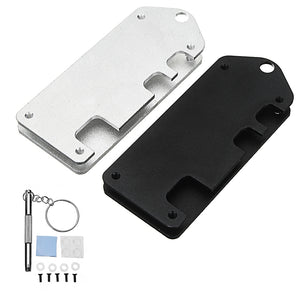 Black/Silver Ultra-thin ZV2 CNC Aluminum Alloy Protective Case Enclosure Box With Screwdriver