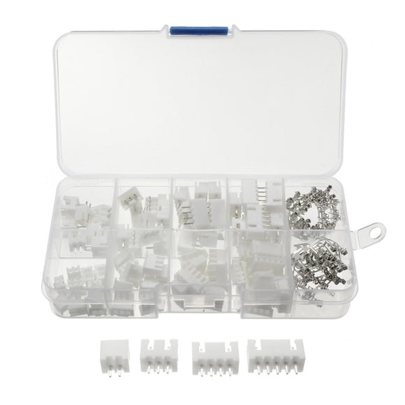 120pcs 2p 3p 4p 5p 2.54mm Pitch Terminal / Housing / Pin Header Connector Wire Connectors Adaptor