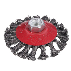 100mm Angle Grinder Grinding Brush Steel Wire Bowl-shaped Polishing Wheel