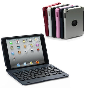 2 In 1 Bluetooth Keyboard Foldable Kickstand Case For iPad Mini 1 2 3