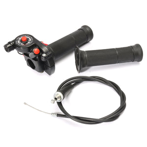 Quick Action Twist Throttle With 43 Inch Cable Black 125cc 140cc 150cc Pit Bike