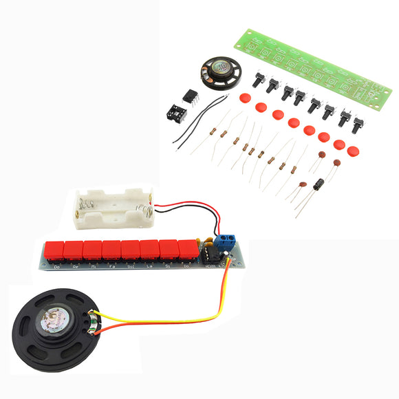 10pcs DIY NE555 Electronic Component Parts Kit Electric Piano Organ Module Kit