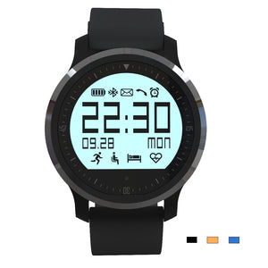 F68 Bluetooth Heart Rate Smart Watch Touch Screen Sports Wristwatch IP67 Waterproof For Android