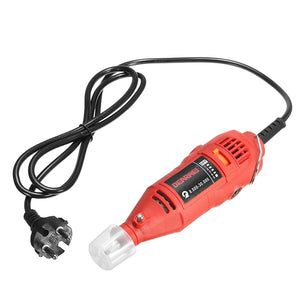 Red 220V Electric Grinder Variable Speed Rotary Power Tool