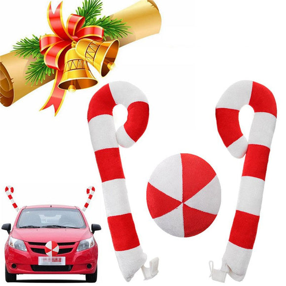 Christmas Party Festival Car Decor Appearance Funny Ornament Decoration Sugar Shape