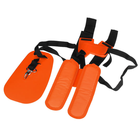 Adjustable Professional Trimmer Padded Belt Double Shoulder Harness Strap For Brush Cutter Lawnmower