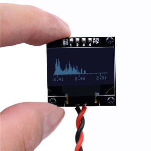 Handheld Spectrum Analyzer High Sensitivity 2.4G Band OLED Display Tester Meter