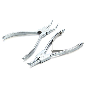 DANIU 2pcs Circlip Pliers Retaining Ring Plier Locksmith Tools Clamp Lock Pick Tools