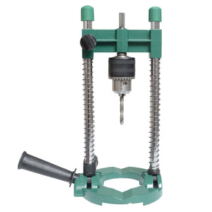 Drillpro Precision 45-90 Angle Drill Guide Attachment with Chuck Drill Holder Stand Drilling Guide for Electric Drill