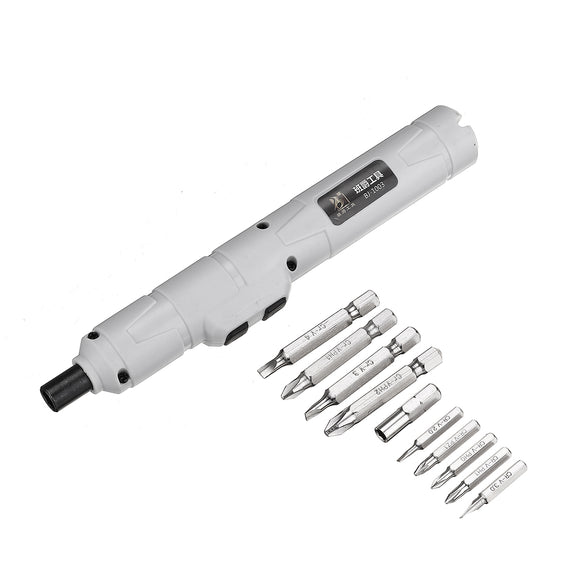 3.6V Pen Shape Electric Screwdriver Mini Lithium Cordless Rechargeable Power Screwdriver Tool Set Screw Driver Repair Kits