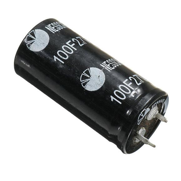 10pcs 2.7V 100F Super Farad Capacitor Fala Capacitance 22 x 45mm