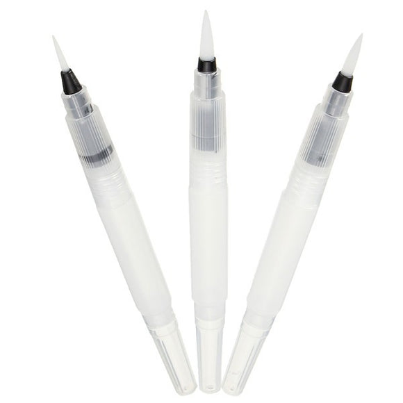 S/M/L 3 Sizes Refillable Water Brush Pen For Painting Calligraphy Tools