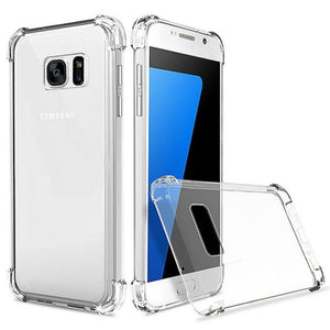 Air Cushion Corners Transparent TPU Case For Samsung Galaxy S7 Edge