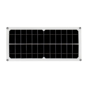 SP-10W  420*190*2.5mm Flexible Monocrystalline Solar Panel with Rear Junction Box/USB Cable