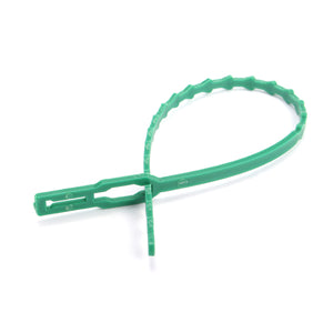 Honana HG-PP1 20Pcs Gardening Plant Twist Tie Green Multifunctional Plastic Storage Twist Tie