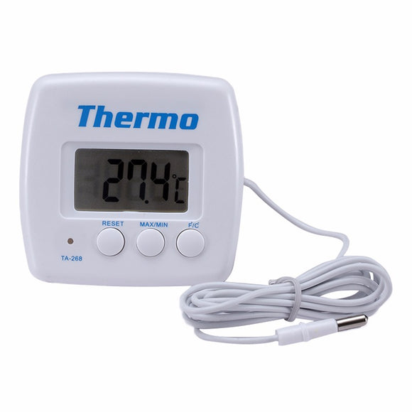 TA268A Digital Refrigerator Aquarium Kitchen Thermometer Electronic Temperature Meter