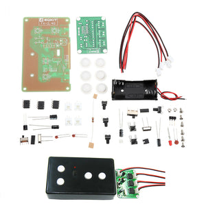 EQKIT DIY 6CH 2.4G Remote Control Kit Switch Parts TX RX For Toy Car 100M Remote With Antenna