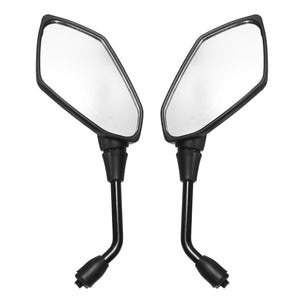 8mm 10mm Pair Electric Scooter Rear View Mirror Motorcycle Reflector Convex Universal