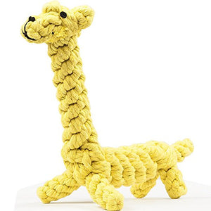 Yani DCT-4 Dog Toy Giraffe Pet Chew Durable Cotton Rope Interactive Dental Teeth Cleaning for Dog