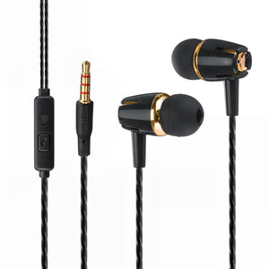 S9 3.5mm Wired Control In-ear Earphone Earbuds Stereo Music Headphone with Mic