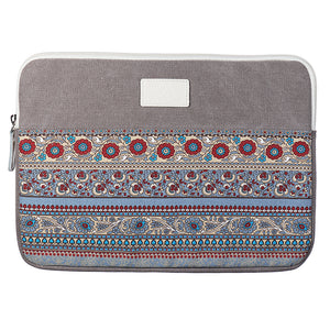 Tablet Case with Texture Design for 13.3 inch Tablet - Light Grey