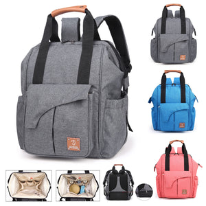 Men Women Diaper Bag Large Capacity Travel Backpack