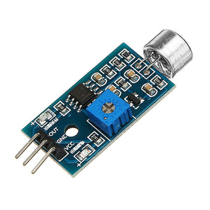 Voice Detection Sensor Module Sound Recognition Module High Sensitivity Sensor Microphone Module DC