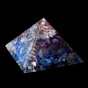 Himalayas Stone Orgone Pyramid Energy Generator Tower Home Decorations Reiki Healing Crystal