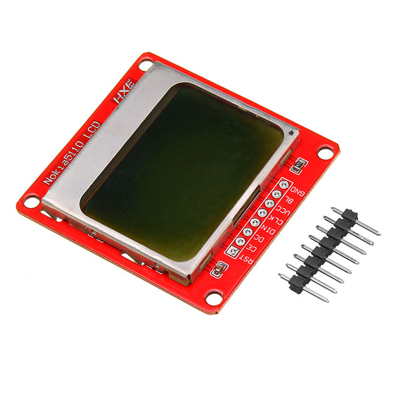 5110 84x48 LCD Display Module White Backlight For Arduino UNO Mega Prototype