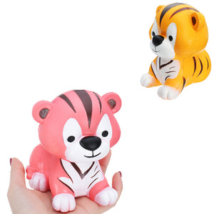 Squishy Tiger 12*11*10CM Sweet Soft Slow Rising Collection Gift Decor Toy