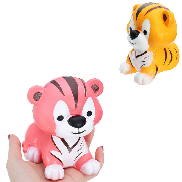 Squishy Tiger 12*11*10CM Sweet Soft Slow Rising Collection Gift Decor Toy