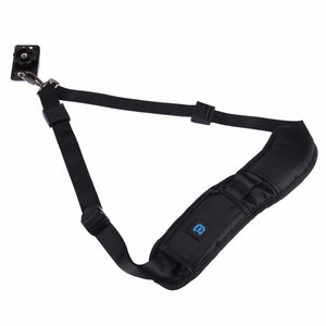 PULUZ PU6001 Quick Release Anti-Slip Soft Nylon Single Shoulder Camera Neck Strap with Metal Hook