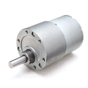 CHIHAI MOTOR 4Pcs 12V 130RPM DC Metal Gear Reducer Motor GM37-3525 High Torque DC Gear Motor