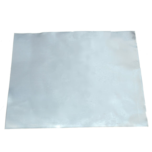 High Purity 99.9% Pure Zinc Sheet Plate 100mm x 100mm x 0.2mm