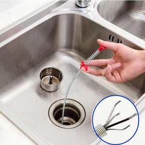 Honana HN-Q6 Bendable Pipe Cleaner Sewer Tub Hair Removal Toilet Kitchen Cleaning Tools