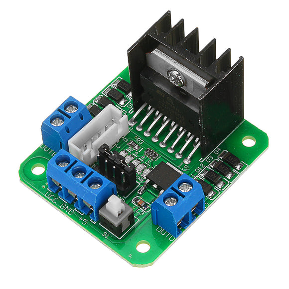 3pcs L298N Double H Bridge Motor Driver Board Stepper Motor L298 DC Motor Driver Module Green Board for Arduino