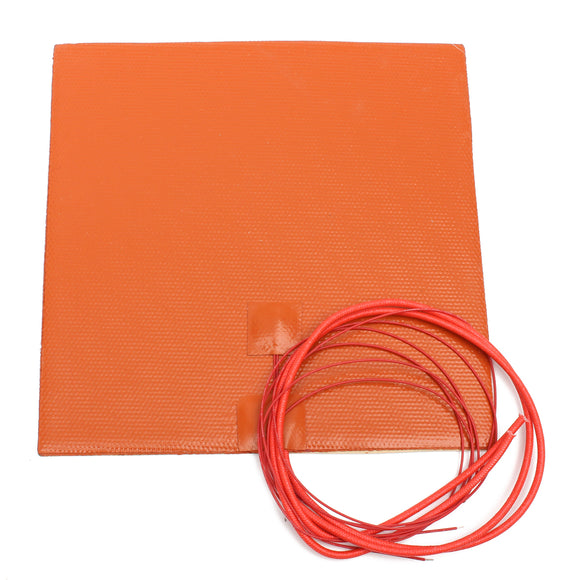 12V 200W 200mmx200mm Waterproof Flexible Silicone Heating Pad Heater For 3d Printer Heat Bed